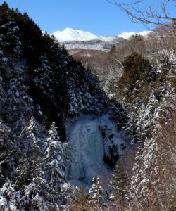 真冬の善五郎の滝(2月)